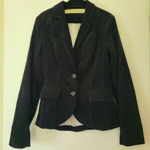 Daughters of the Liberation Anthropologie Blazer Velvet Size 4